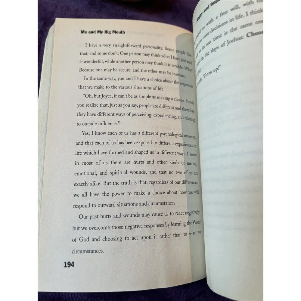 Me and My Big Mouth! : Your Answer Is Right under Your Nose by Joyce Meyer et
